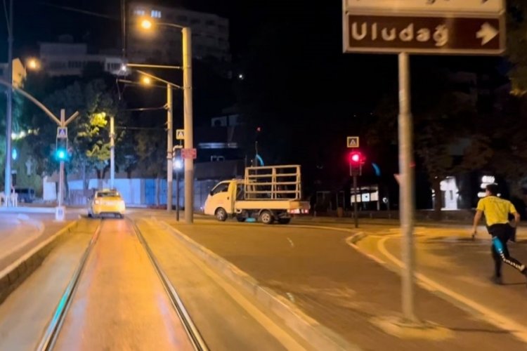 Bu sefer tahmin ettiğiniz gibi değil! Bursa'da film gibi kovalamaca