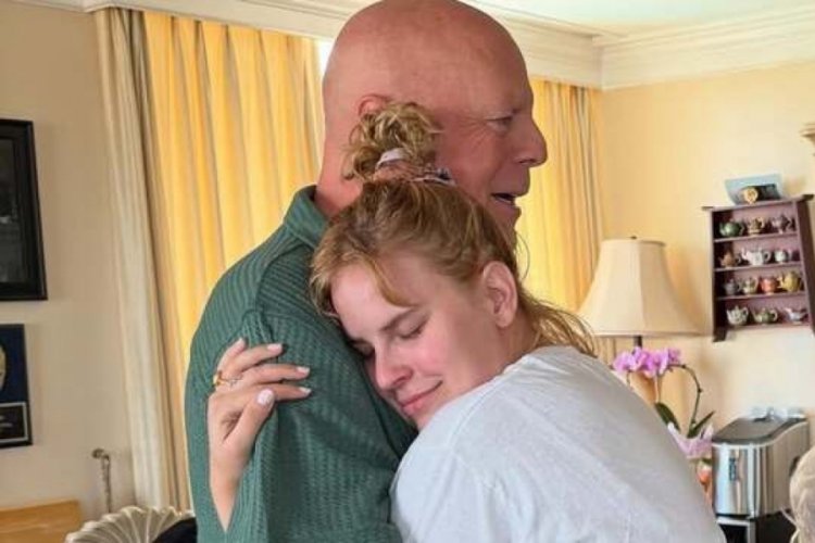 Tallulah Willis, babasıyla geçirdiği anları paylaştı