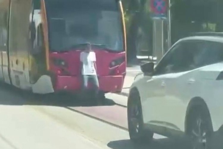 Bursa'da ölümle dans kamerada!