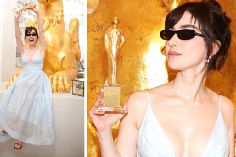 Özge Gürel'e İtalya'dan ödül