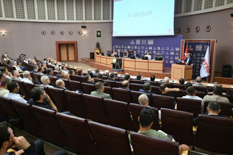 BTSO Haziran Ayı meclis toplantısı gerçekleştirildi