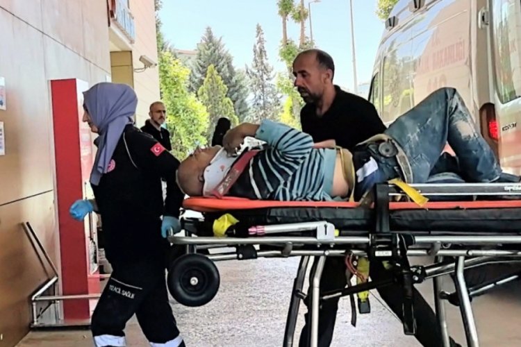 Bursa'da yürek yakan anlar! En zor anında çocuklarını sayıkladı
