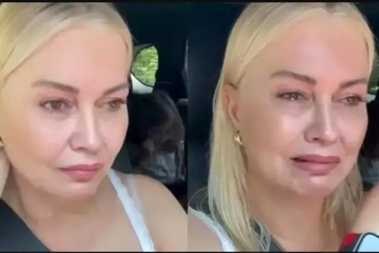 Didem Uzel, ağladığı anları sosyal medya hesabından paylaştı