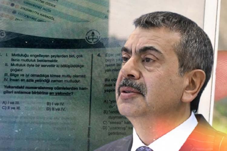 LGS sorularını sızdırdı: Bakan 'yakaladık' dedi
