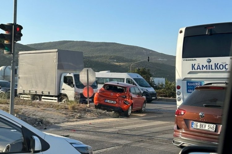 Bursa'da zincirleme kaza! 