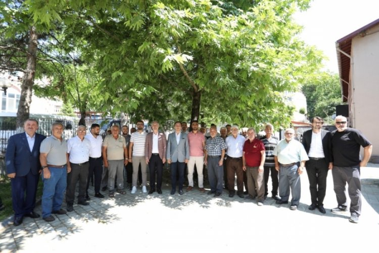 İnegöl Belediyesi'nden Tahtaköprü Mahallesine hizmet hamlesi