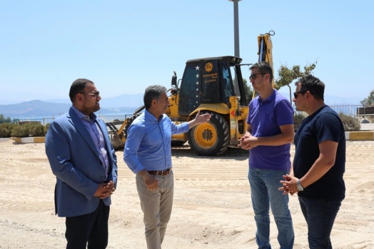 Gemlik'te üç koldan hizmet