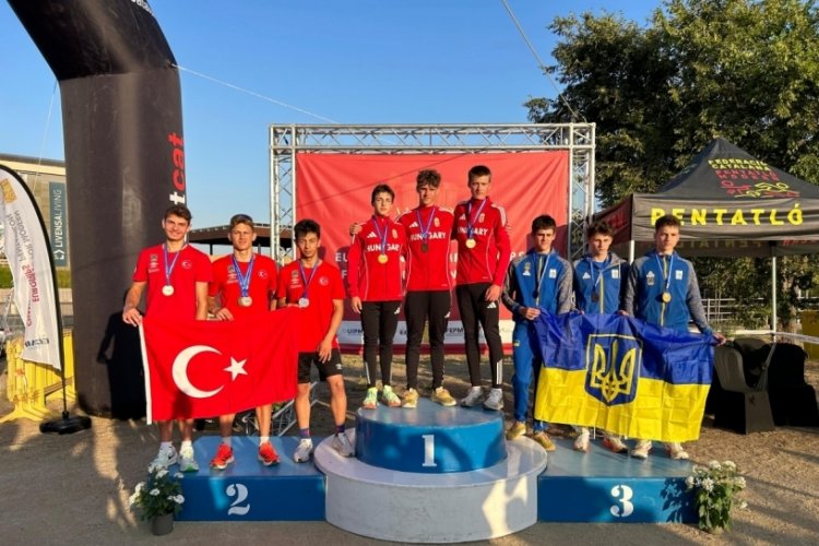 Büyükşehir Belediyesporlu Muhammed Emir Kurtulan Avrupa üçüncüsü