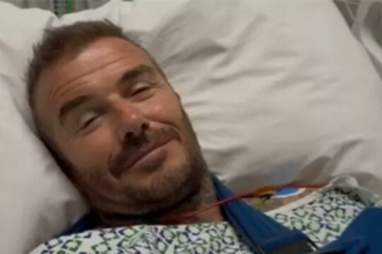 David Beckham hastanelik oldu