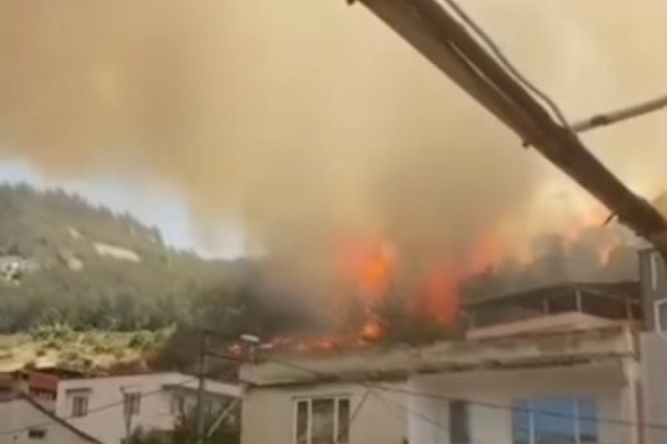 Bursa'daki yangın söndü mü?