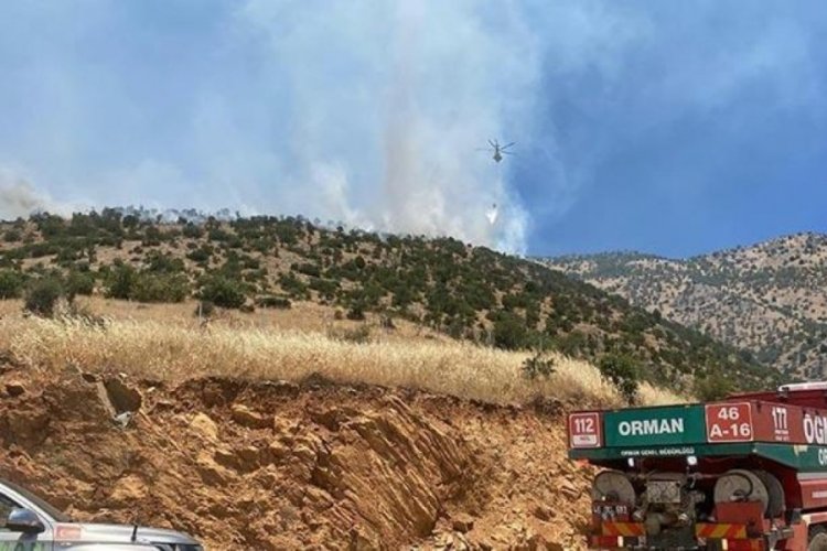 Kahramanmaraş'ta 2 ayrı orman yangını