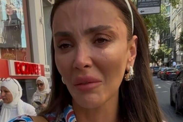 Özge Ulusoy'un gözyaşları