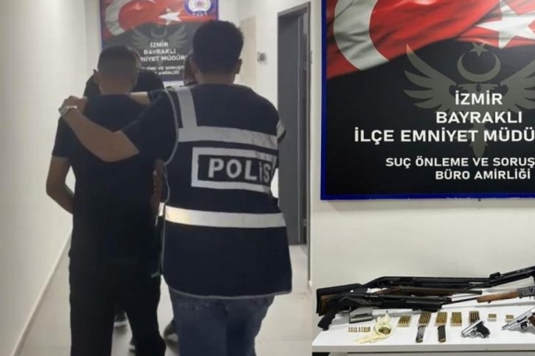 Düğün eğlencesi için silahlandılar!
