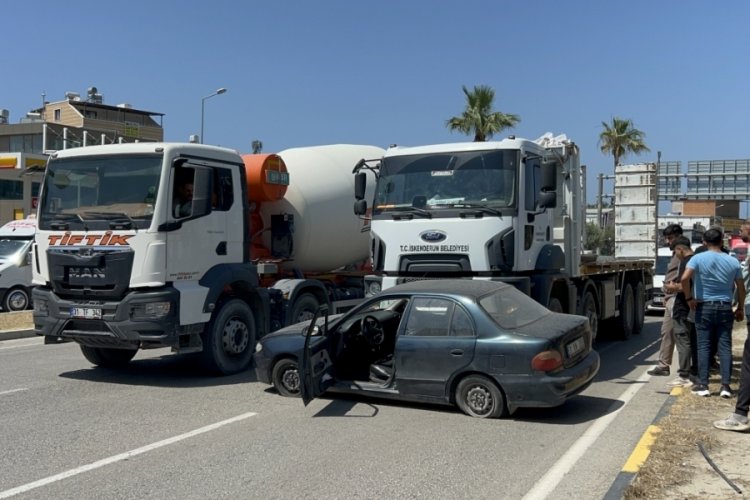 Önüne kattı, metrelerce sürükledi!