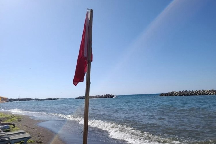 Akçakoca'da deniz girmek yasaklandı