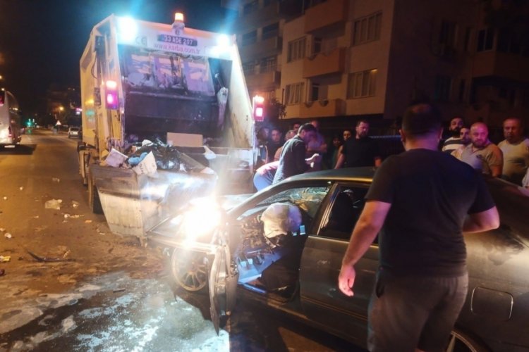 Feci kazada alkollü sürücü tutuklandı