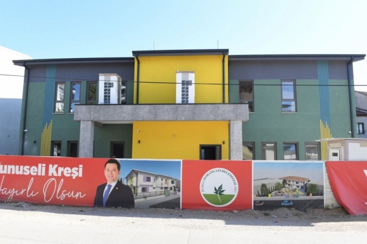 Osmangazi'de kreş sayısı 7'ye ulaşıyor