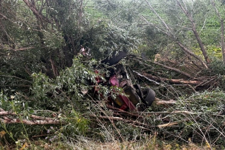 Kayseri'de otomobil şarampole devrildi: 5 yaralı