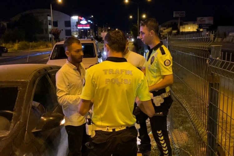 Bursa'da direksiyon başında sızdı! "Ben değildim"