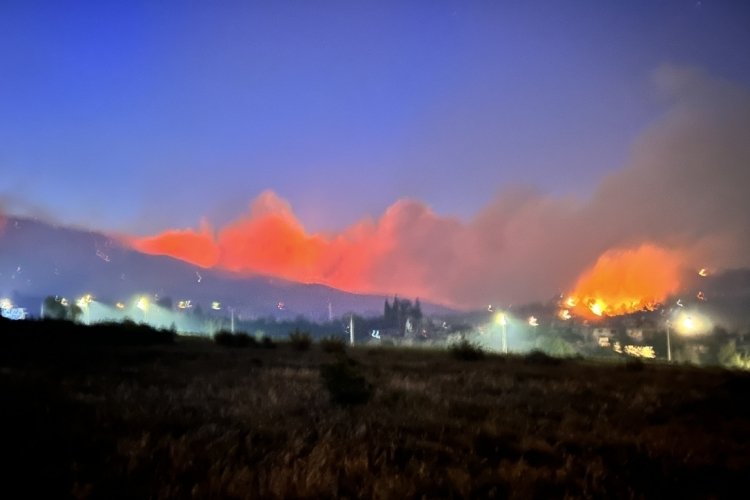 Hatay'da 12. saatte orman yangını sürüyor: Bin 800 kişi tahliye edildi