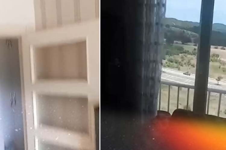 Bursa'da depremi hisseden vatandaşın panik anları kamerada!