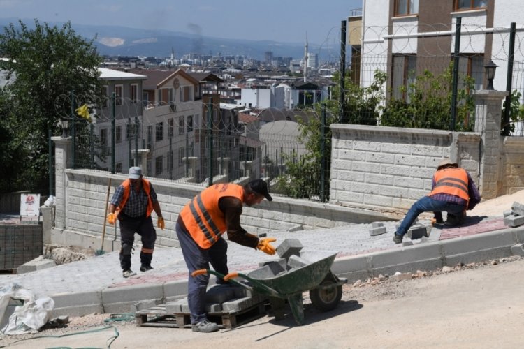 Akpınar yollarına Osmangazi eli