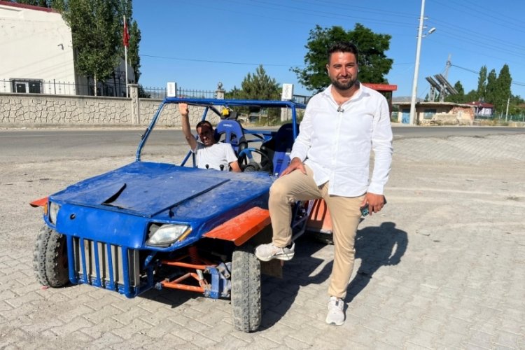 Su borularıyla arazi aracı üretti: 80 kilometre hıza ulaşıyor