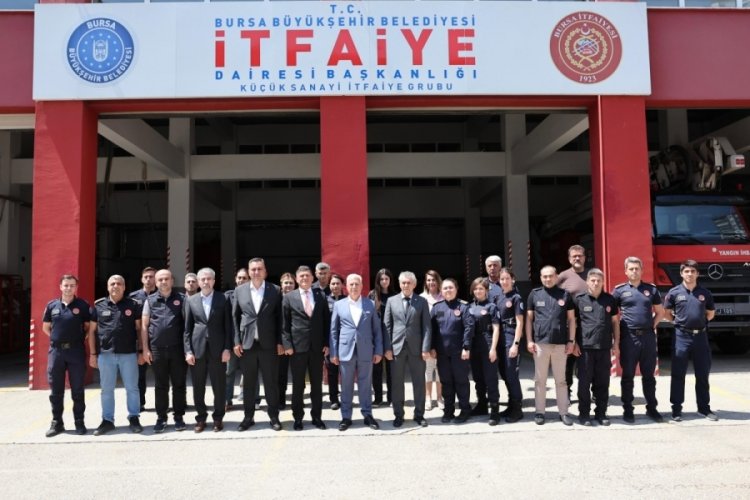 Bursa İtfaiyesi'nden Haziran ayında 3.139 olaya müdahale
