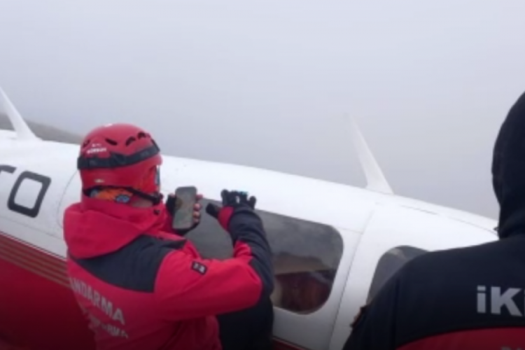 Düşen özel jet bulundu!