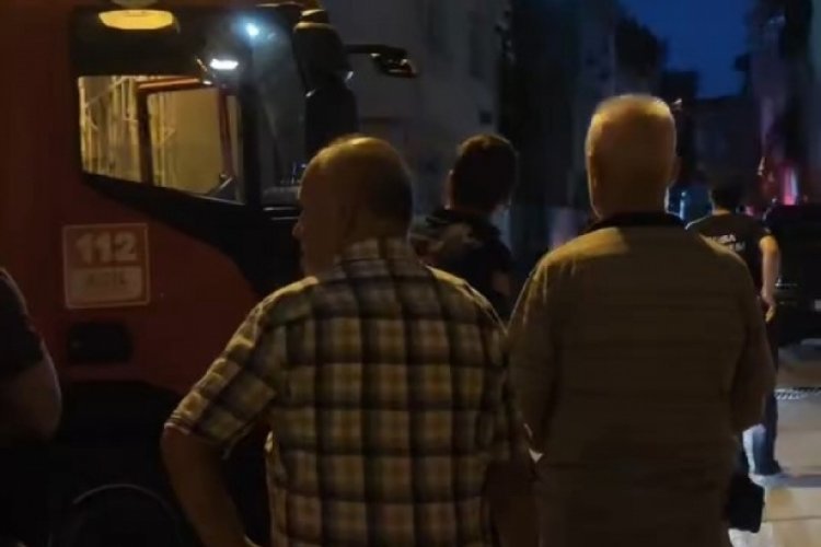 Bursa'da herkesi sokağa döktü! Korku dolu anlar...
