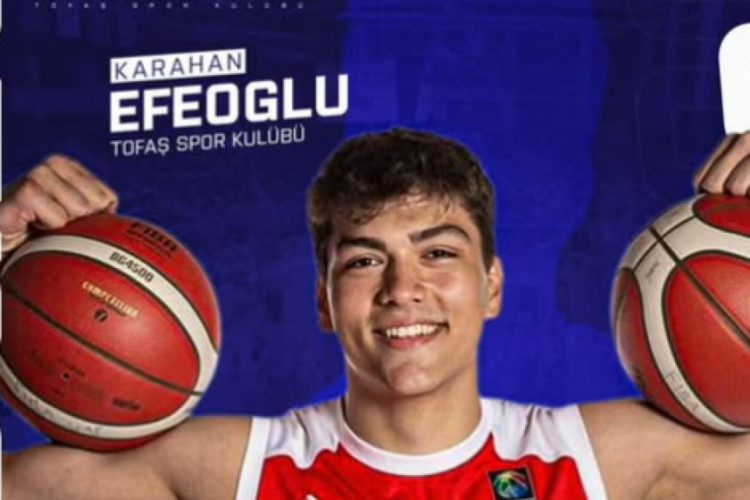 TOFAŞ, genç basketbolcu Karahan Tuan Efeoğlu'nu transfer etti