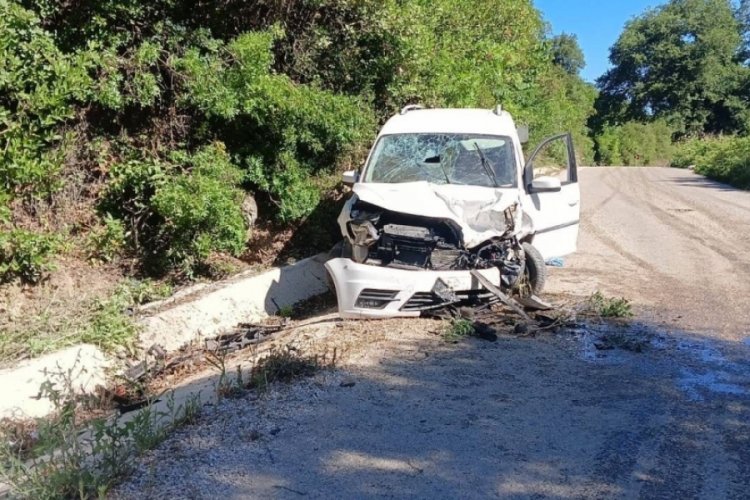 Bursa'da dikkatsizlik kazaya sebep oldu!
