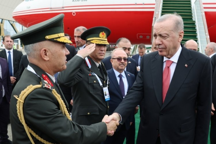 Cumhurbaşkanı Erdoğan, Azerbaycan'da
