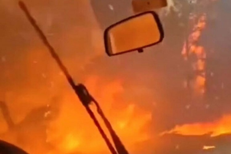 Resmen felaketi yaşıyorlar! Ekipler alevlerin içinde kaldı