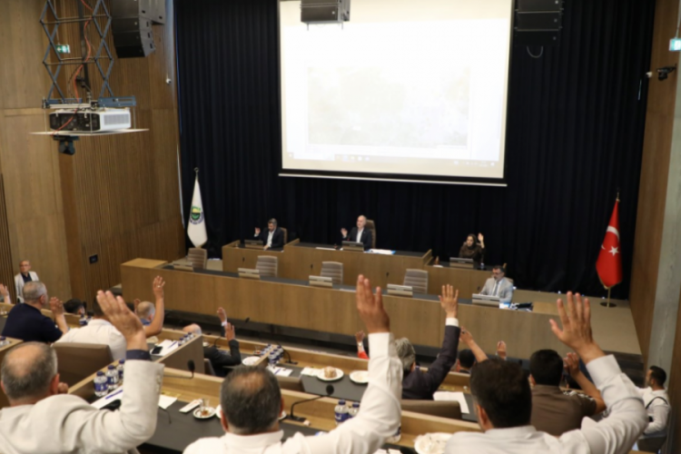 İnegöl Belediyesi'nde temmuz ayı meclis toplantısı yapıldı