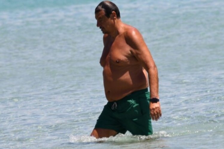 Ergin Ataman tek başına tatilde
