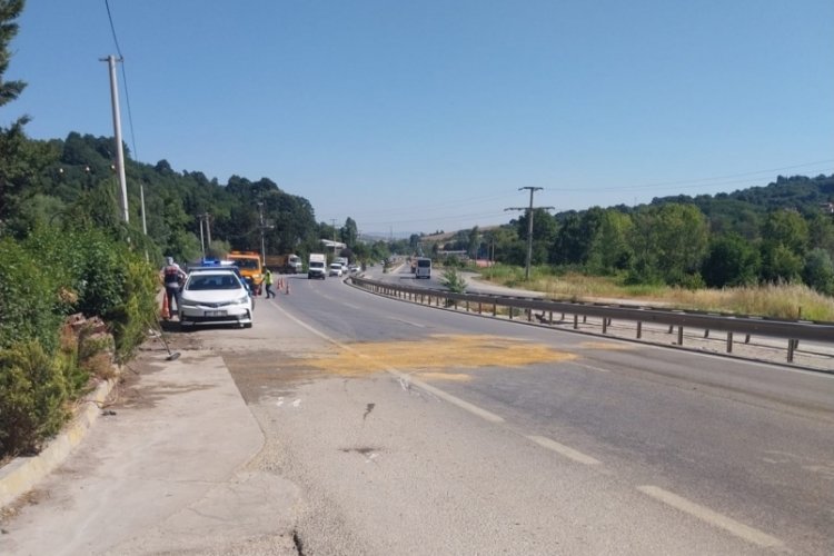 Yalova- Bursa yolunda feci kaza!