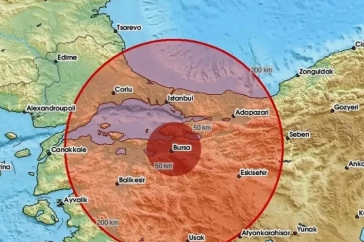 Bursa deprem risk haritası! Hangi ilçeler güvenli?