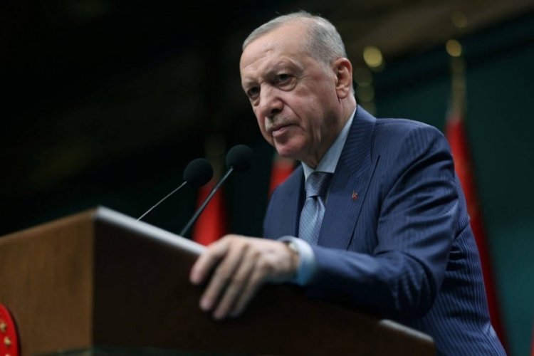 Cumhurbaşkanı Erdoğan: Aziz milletimizin başı sağ olsun