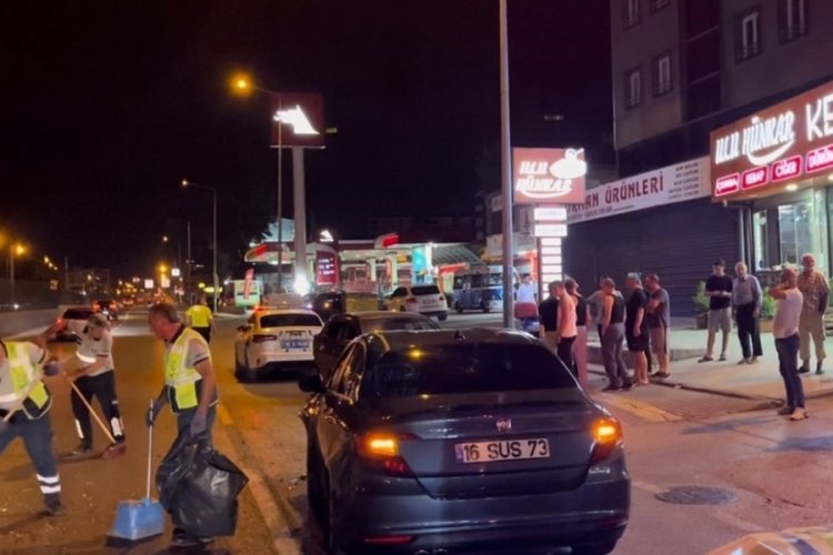 Bursa'da trafik magandası ortalığı birbirine kattı!