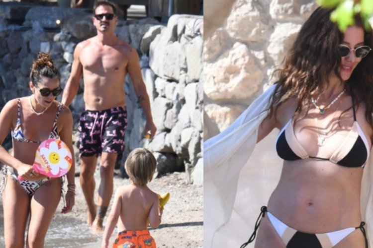 Özge Özpirinçci - Burak Yamantürk'ün tatiline Tatlıtuğ ailesi de dâhil oldu