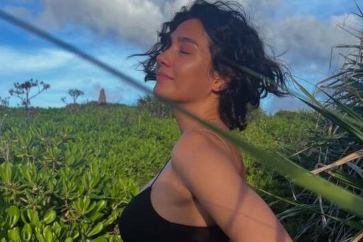Aybüke Pusat, tatil için Japonya'yı seçti
