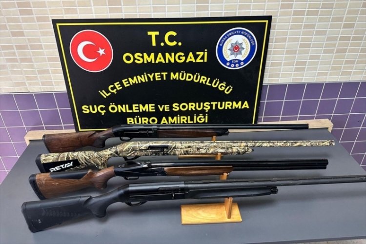 Bursa'da tüfekli gösteri son buldu!