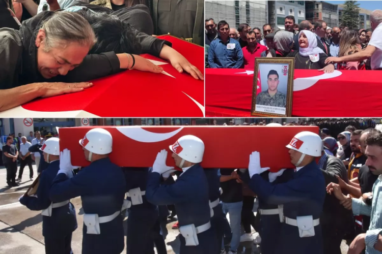 Türkiye şehitlerini uğurluyor! Gözyaşları sel oldu