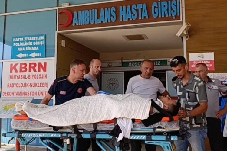 Bursa'da talihsiz işçi faciayı yaşadı!