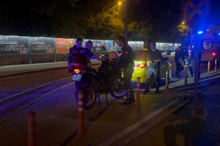 Eskişehir'de ile Motorize Yunus Timi'nin karıştığı kazada 2 polis yaralandı