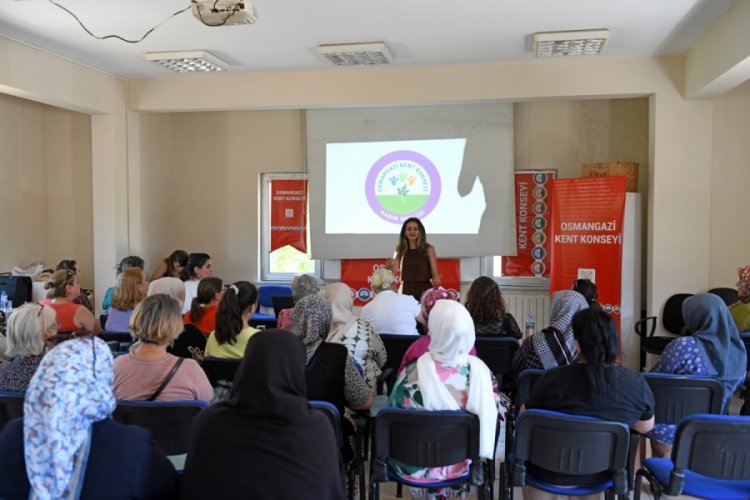 Osmangazi'de kadınlara özel sağlıklı yaşam buluşması
