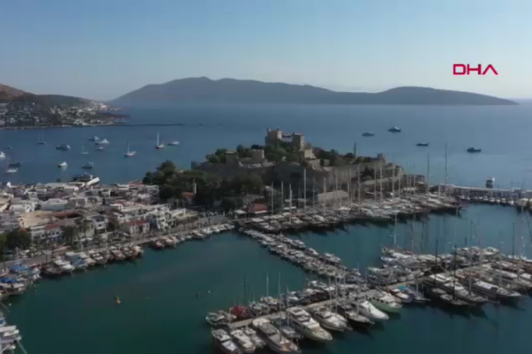 Bodrum'a 6 ayda 344 bin yabancı turist