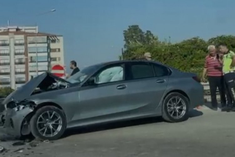 Bursa'da korkutan kaza! Büyük hasar aldı...