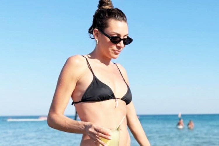 Sinem Kobal'dan tatil paylaşımı